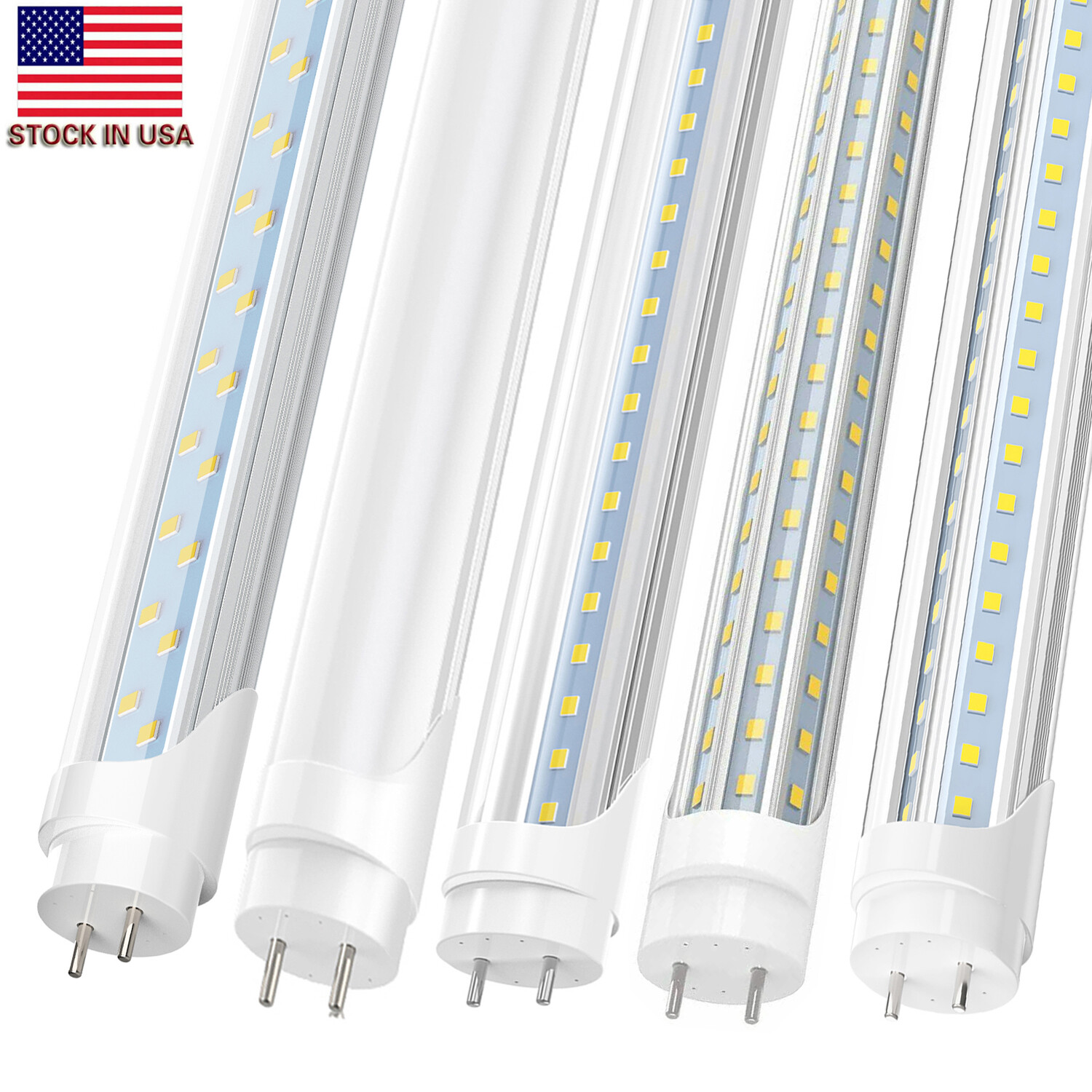 4FT LED Bulbs Garage Shop Lights 22W 28W 60W G13 T8 LED Tube 5000K-6500K F32T8