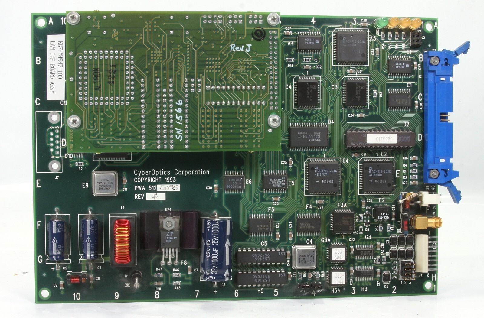 Cyberoptics Circuit Board PWA 5120075 KG7-M4547-100 PWA512