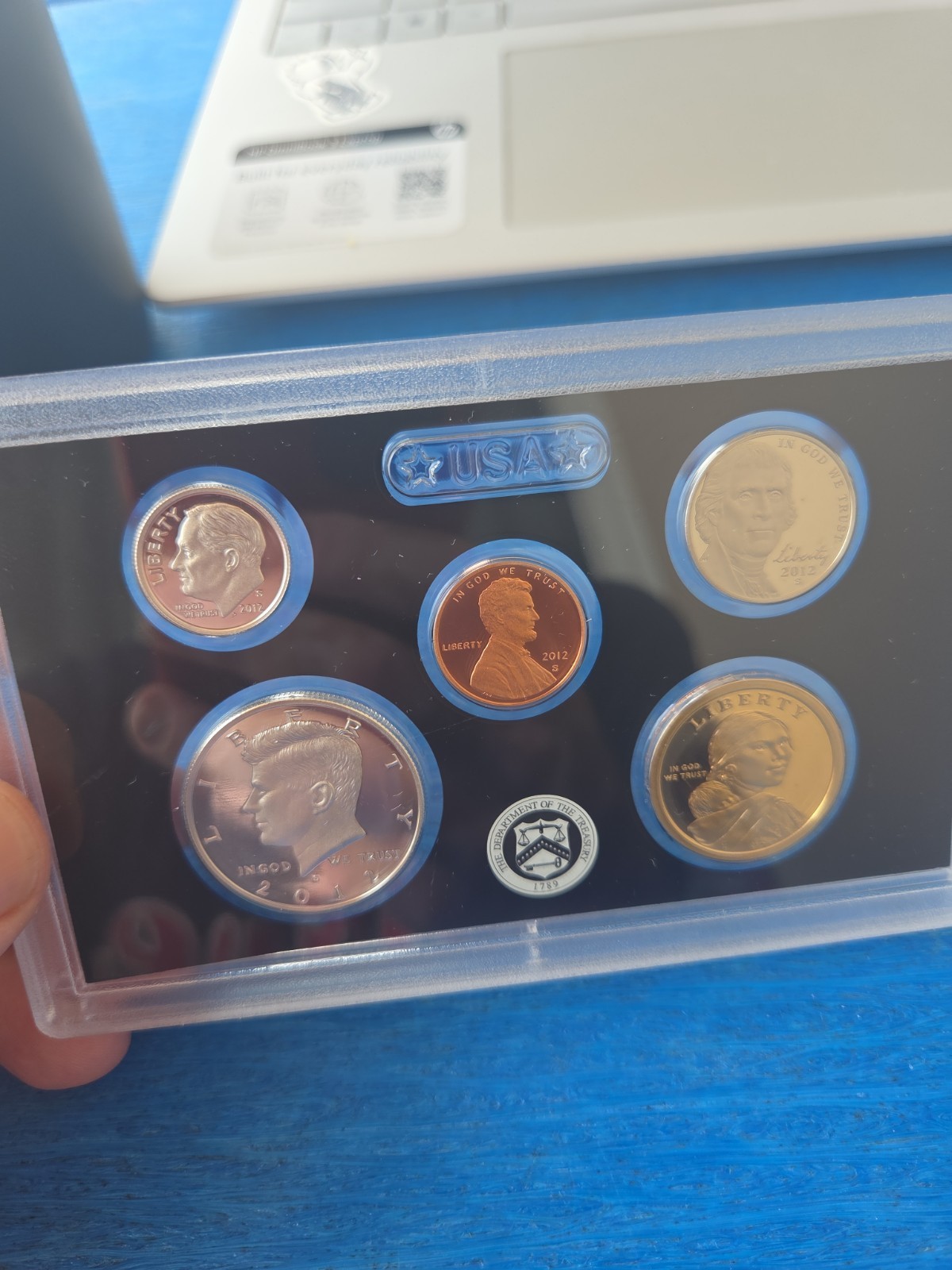 2012 US Mint Silver Proof Set – Only 395,443 Made – Complete OGP with COA