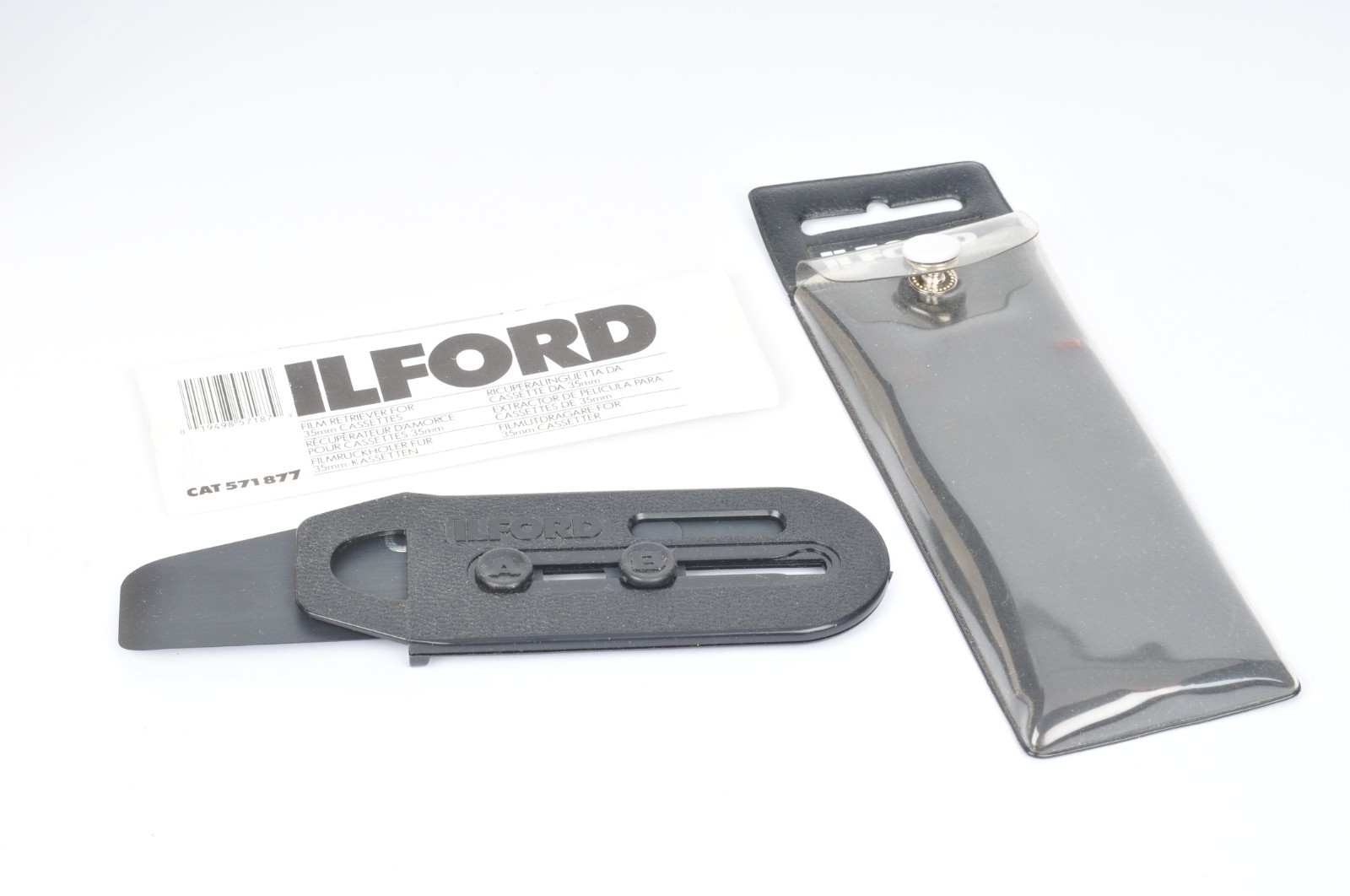 Ilford Film Retriever Picker for 35mm Film Cassettes with Manual