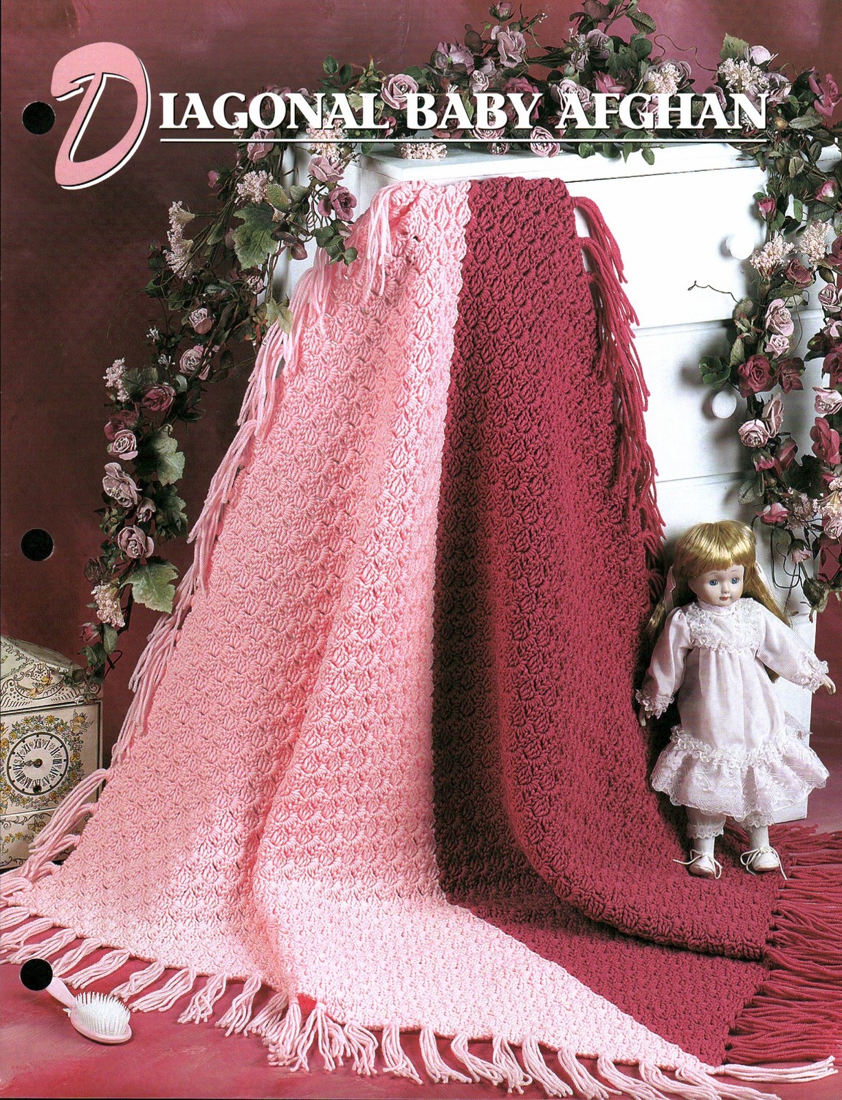 Diagonal Baby Afghan | Annie's Crochet Quilt & Afghan Club QAC335-04