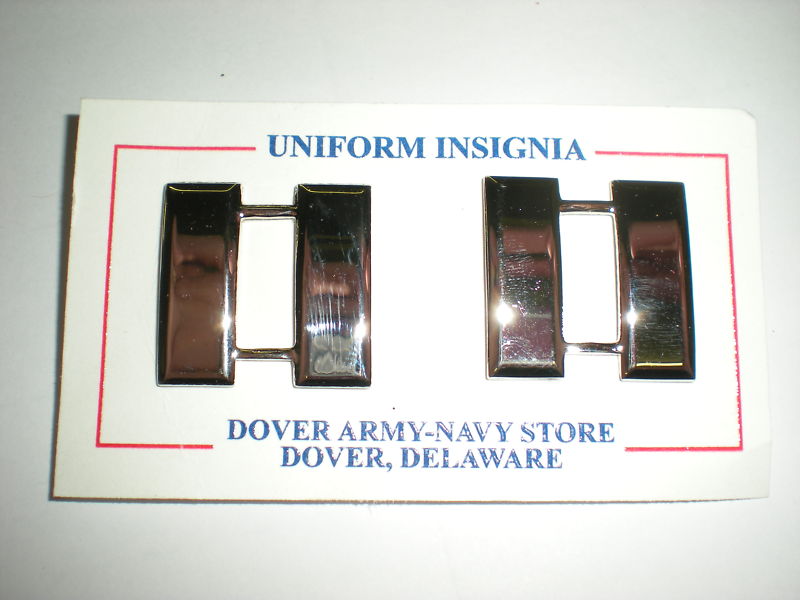 US ARMY/ USAF CAPTAIN RANK - FULL SIZE - 1 PAIR