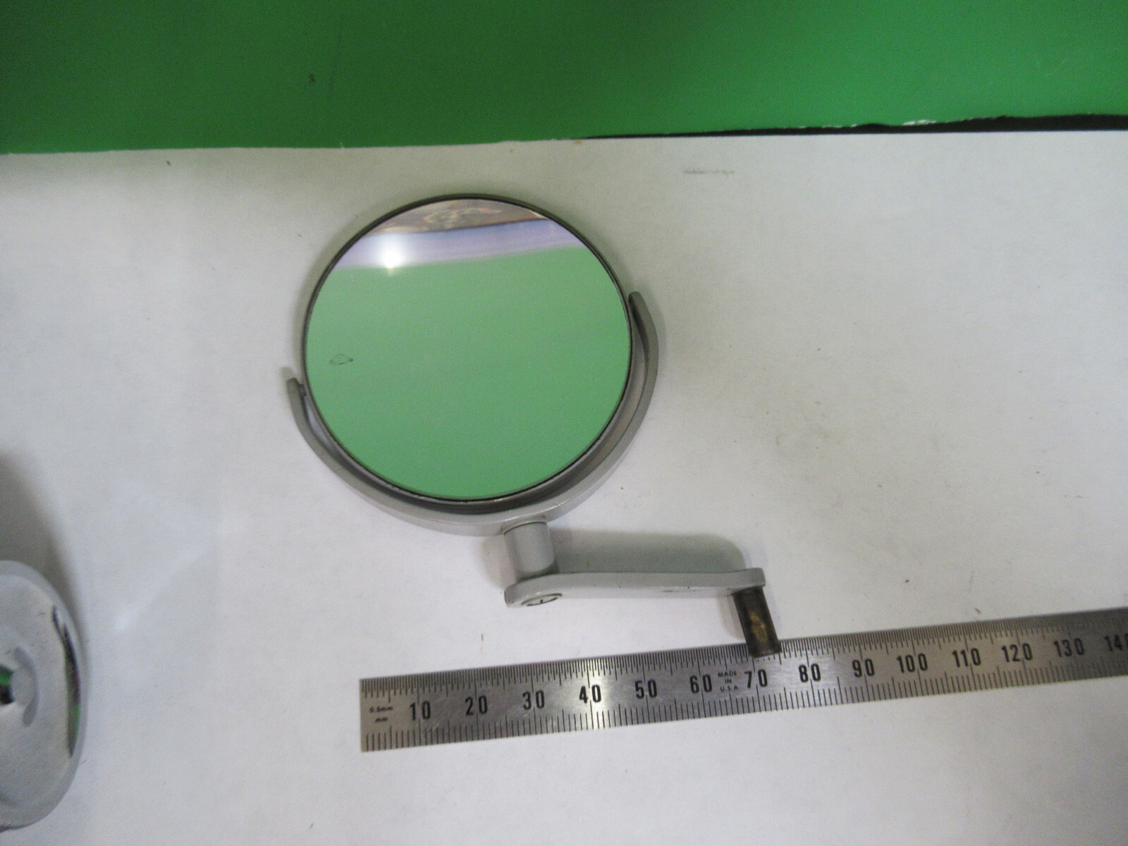 AO AMERICAN OPTICS STEREO LARGE MIRROR MICROSCOPE PART AS PICTURED S1-B-83