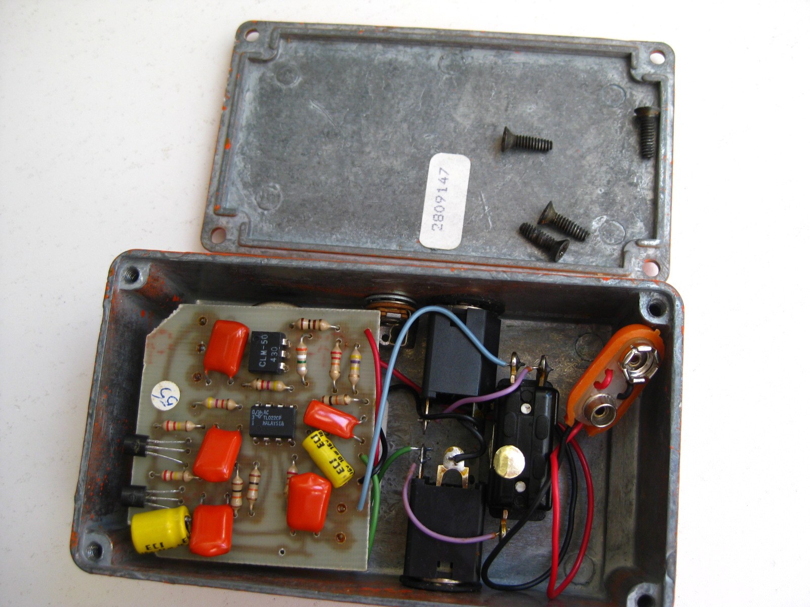 Vintage 1982 DOD Compressor / 280 Guitar Effect Pedal USA