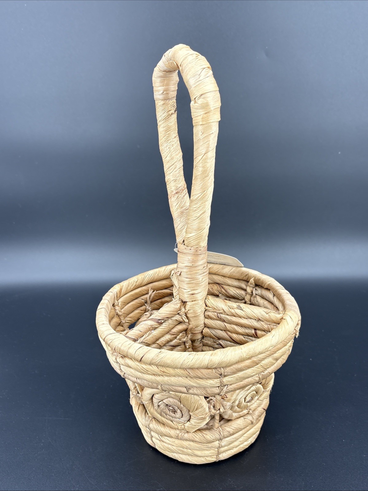 Threshold Woven Utensil Caddy Round Basket Target New Boho Flatware Holder