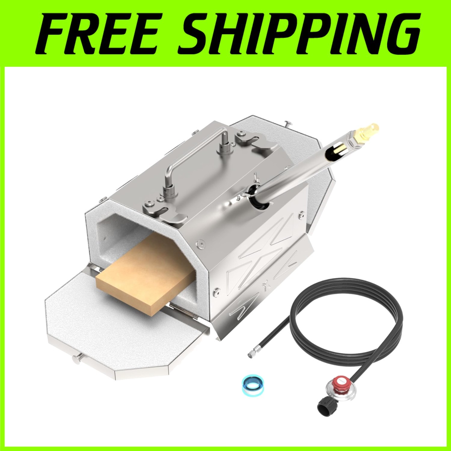 Lightweight Mini Propane Forge with Insulated 2600℉ Capability for Blacksmiths