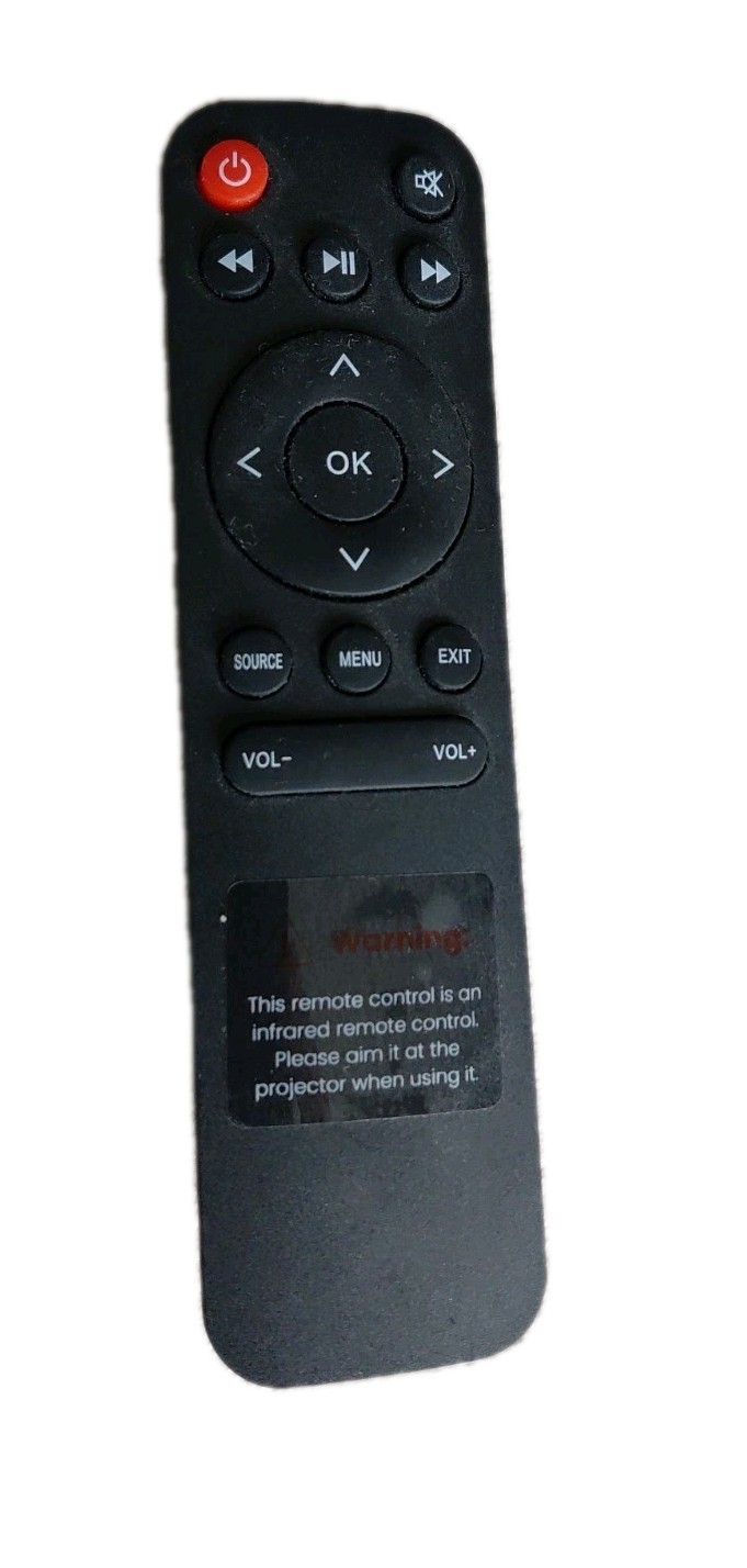 Hompow C1 Mini Projector Remote & HDMI