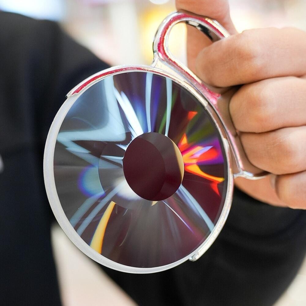 90mm handheld vortex halo special effect glass filter photography SLR prism lens