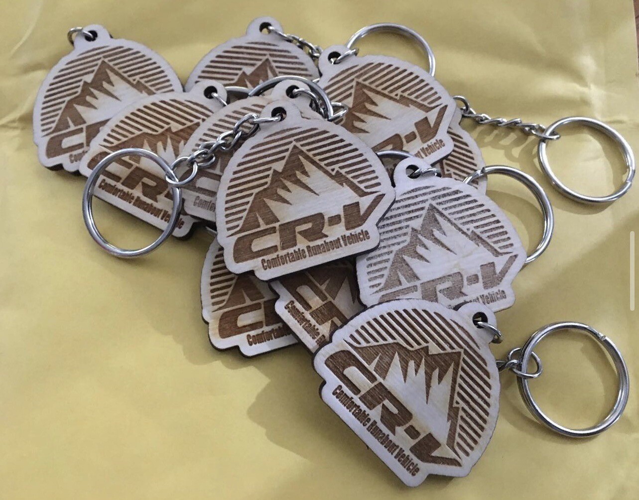Honda Crv Mountain  Keychain