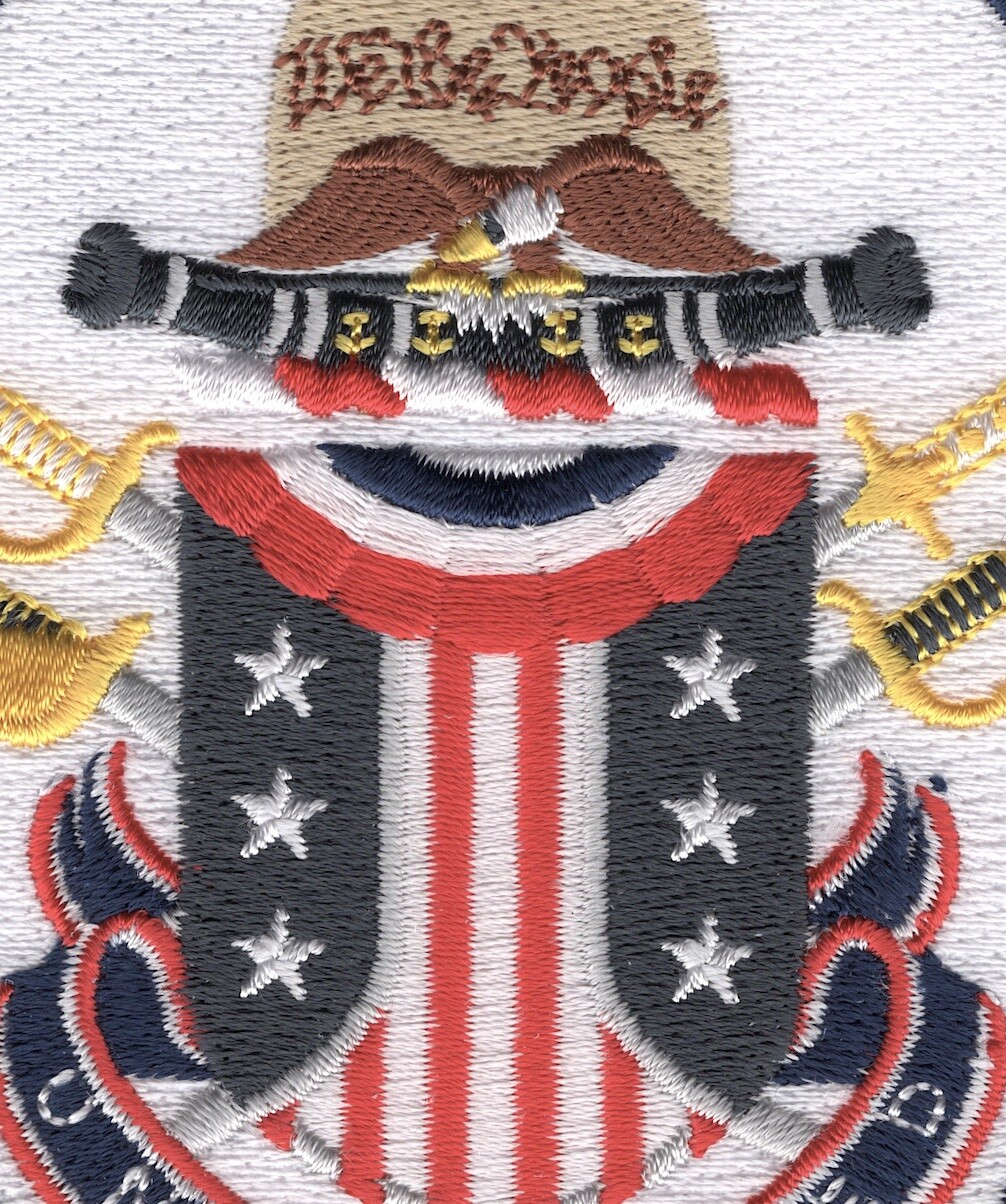 USS Constitution Old Ironsides Patch