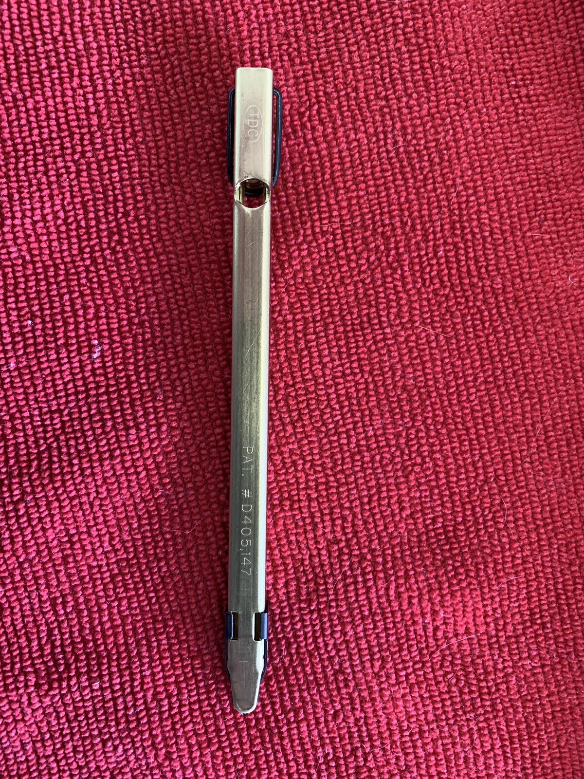 Ted Cash Brass Straight line Universal Capper Black Powder Muzzleloader