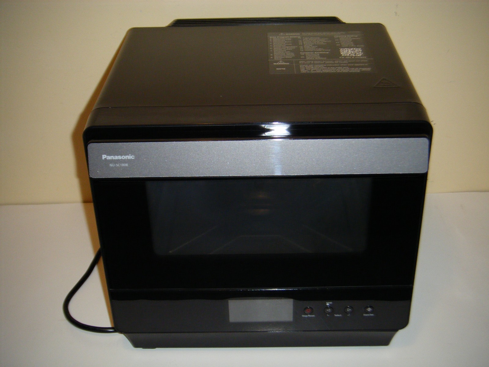 Panasonic Model NU-SC180B HomeChef 7-in-1 Compact Oven (AS-IS No Trays)