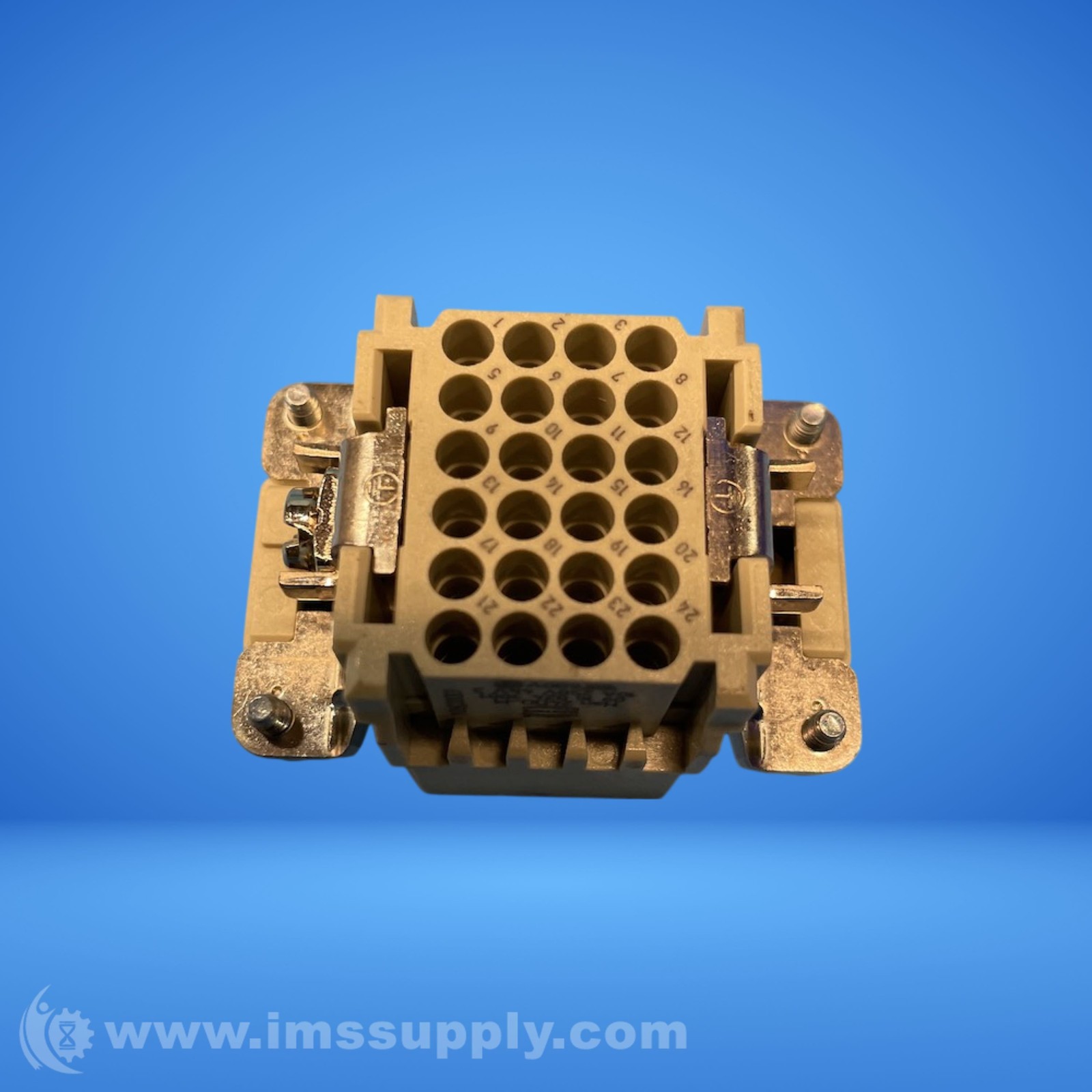 Harting 24DD-M 24 Pin Male Connector FNIP