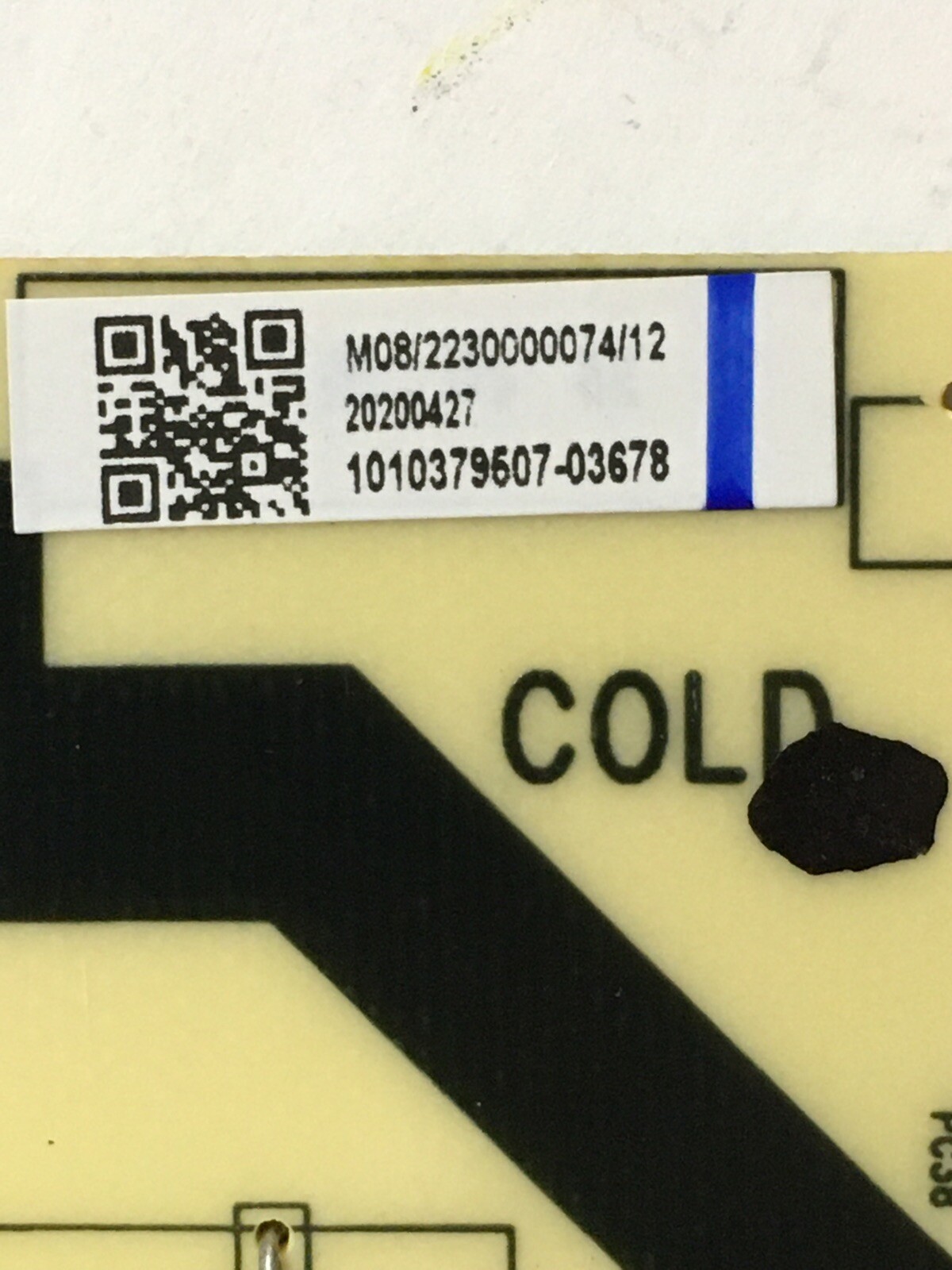 ONN 100012584 POWER SUPPLY BOARD TV3903-ZC02-01