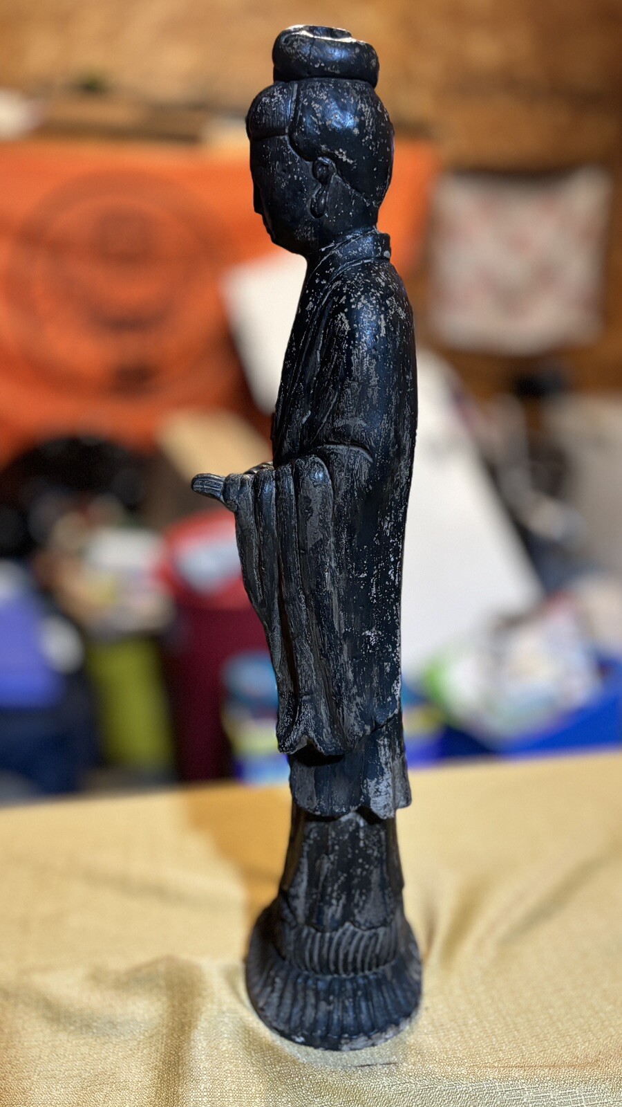 Ceramic Deity Sculpture
