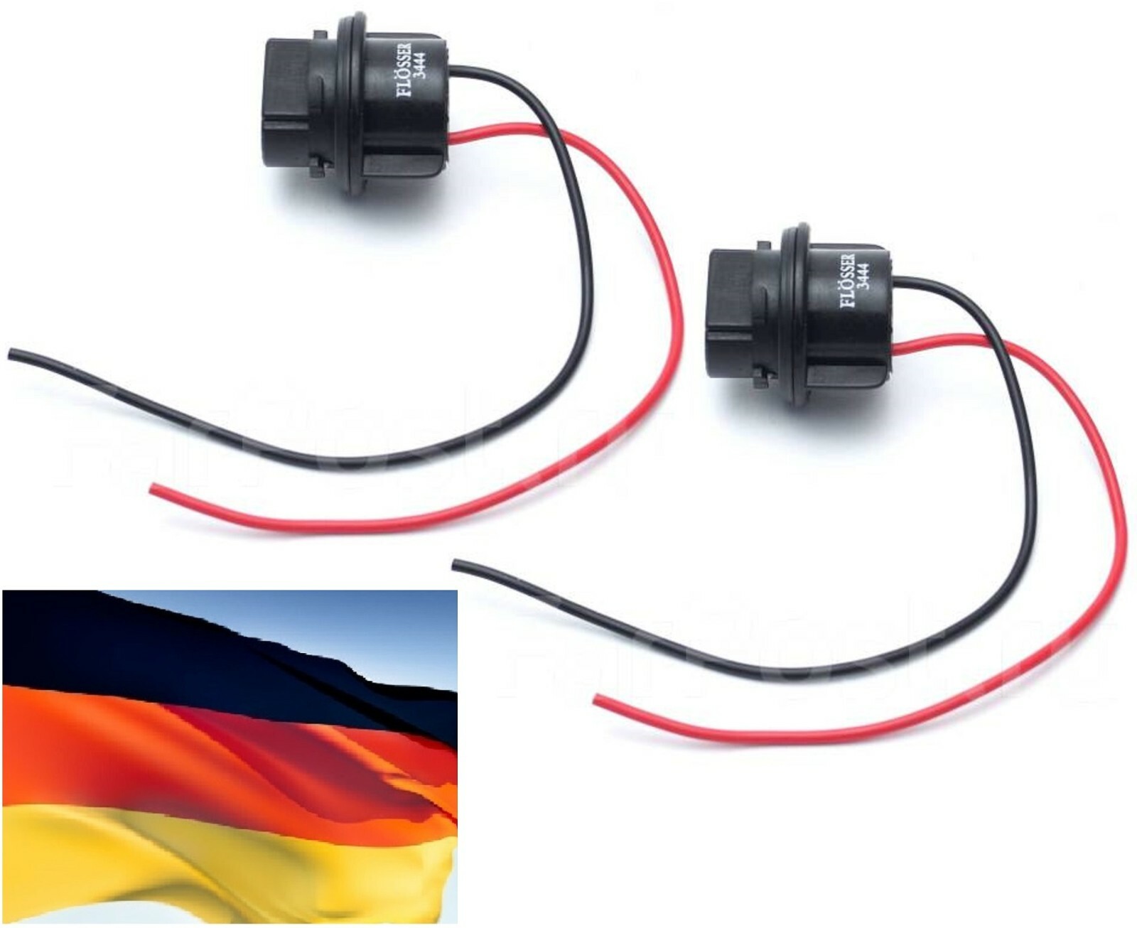 Flosser Wire Harness 3444 Female Socket 3156 Two Harness Front Turn Signal Light