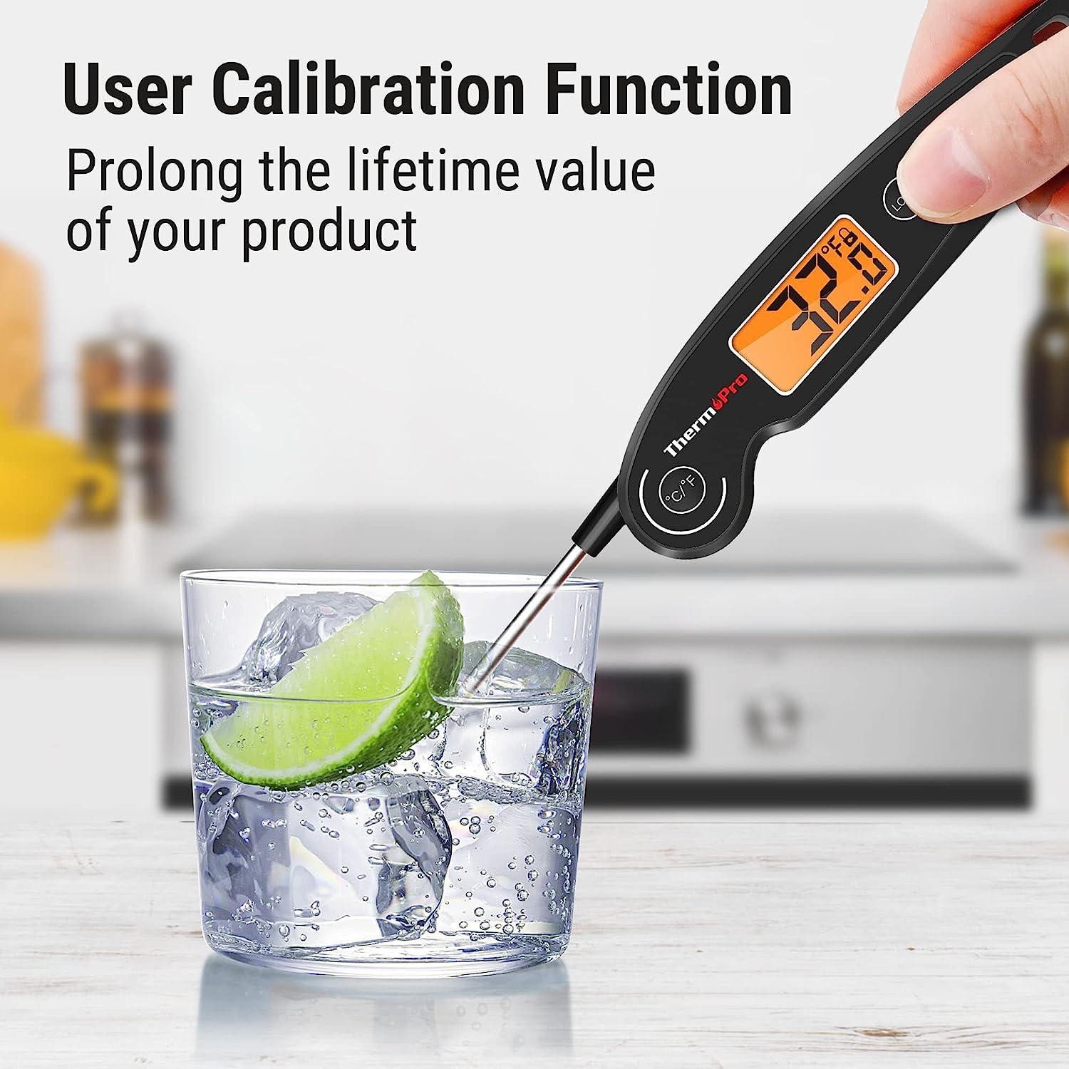 ThermoPro TP605 Instant Read Meat Thermometer Digital For Cooking, Waterproof