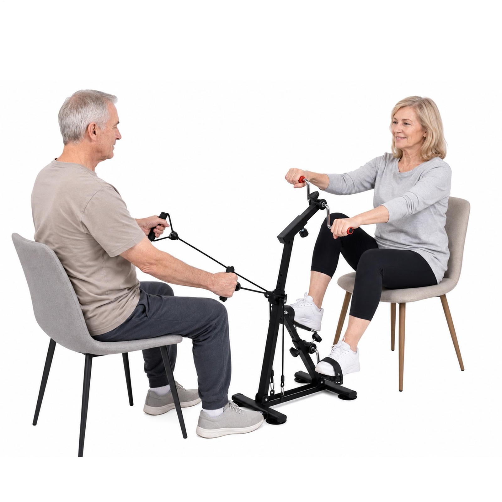 Elderly Pedal Exerciser Bike Hand Arm Leg Knee Elderly Exercise Equipment Adjust