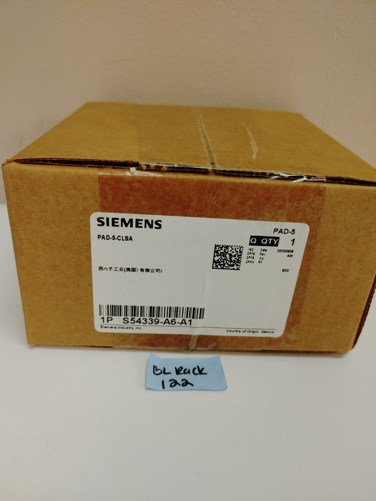 SIEMENS PAD-5-CLSA - NAC Expander Main Bd Addressable brand SEALED IN BOX