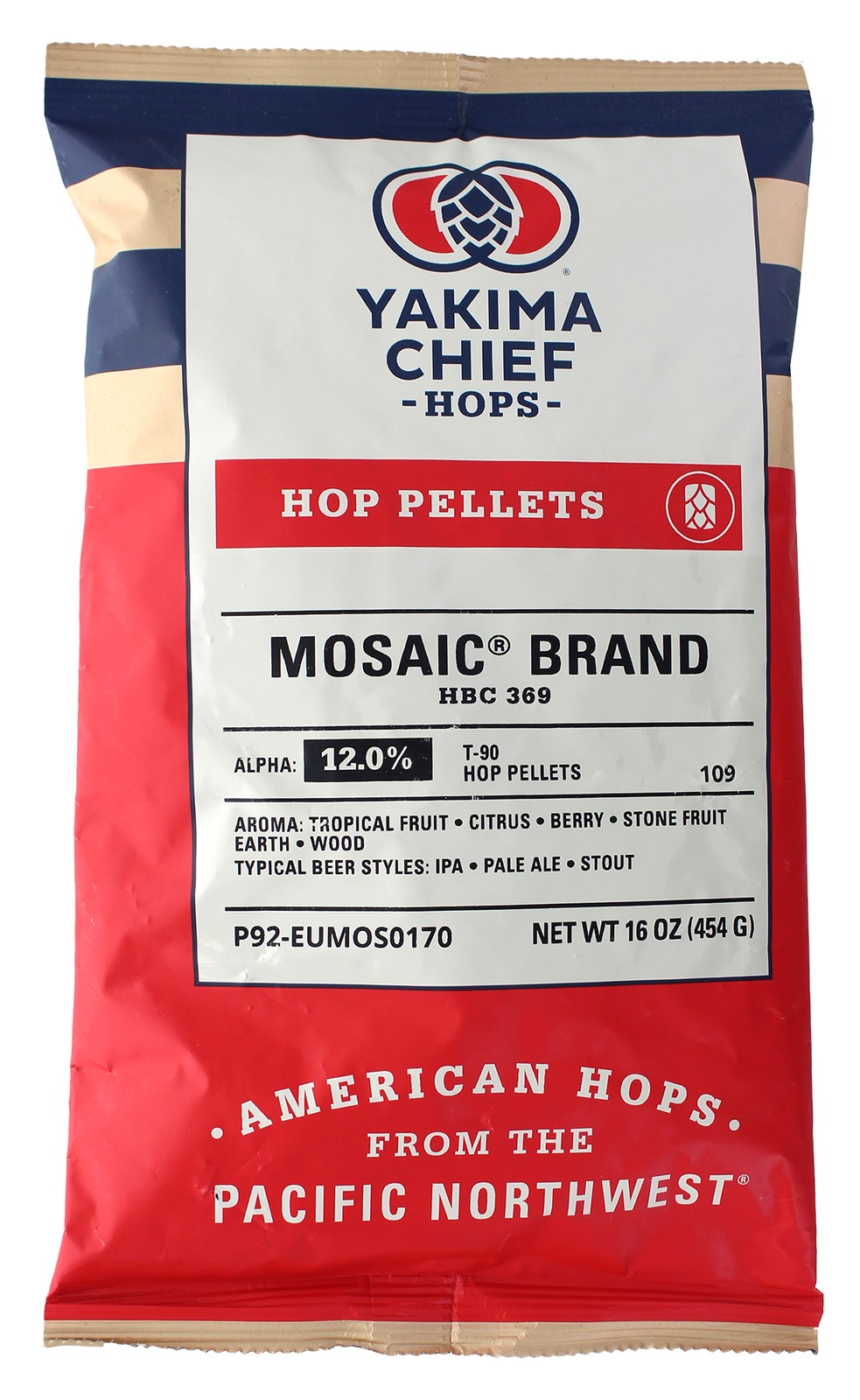 Mosaic Hop Pellets 1 lb. for Home Brew Beer Making