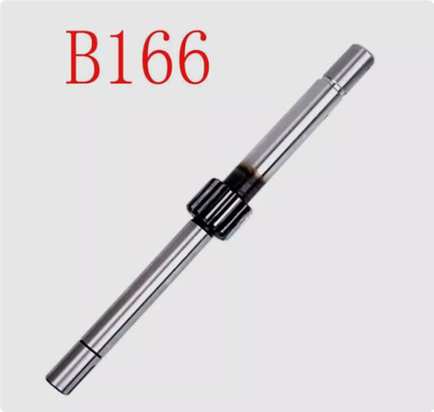 Milling Machine Gear Shaft Feed Shaft B166 Vertical CNC Mill Part For Bridgeport