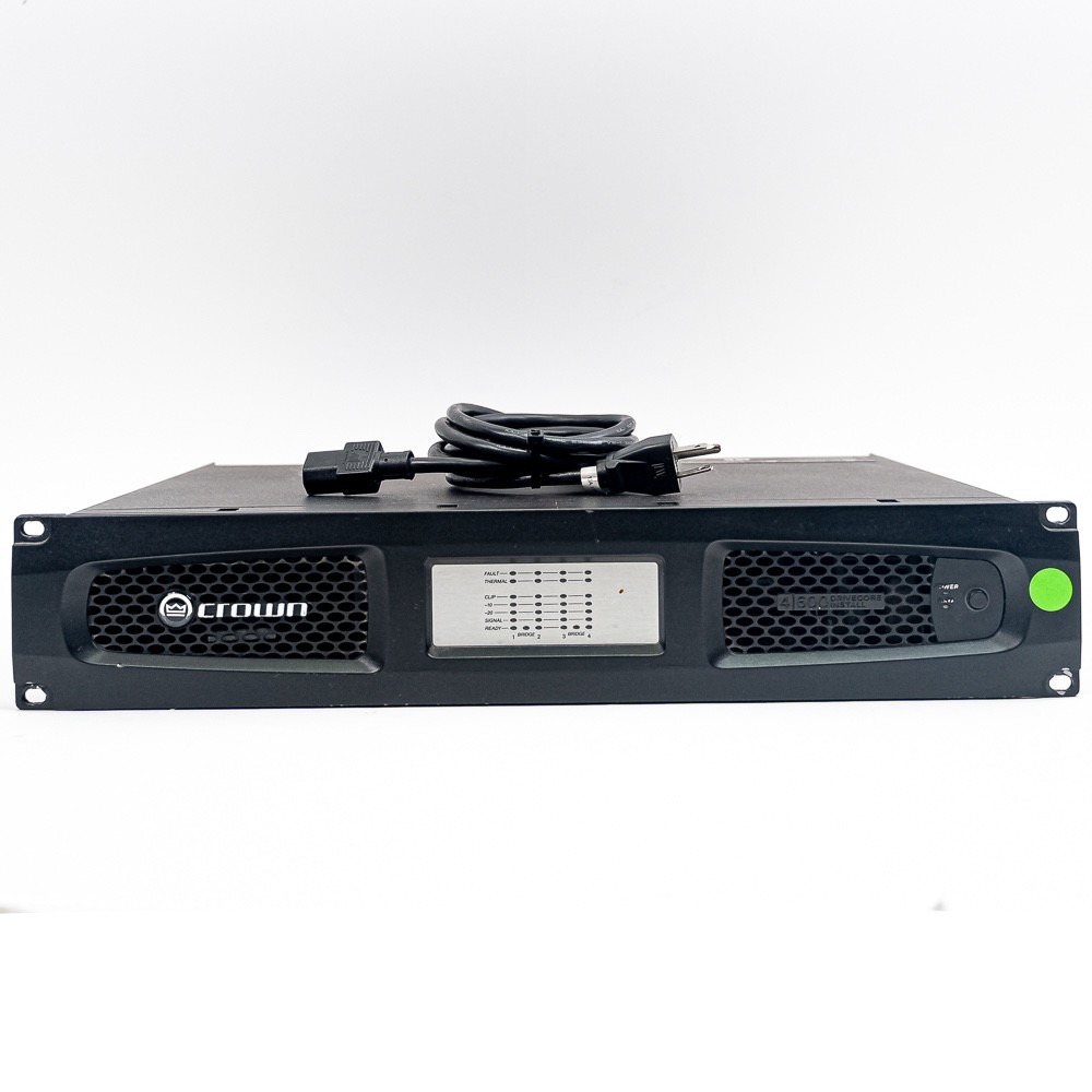 Crown DCi 4|600 4-Channel Power Amplifier – 600W @ 4Ω / 70V