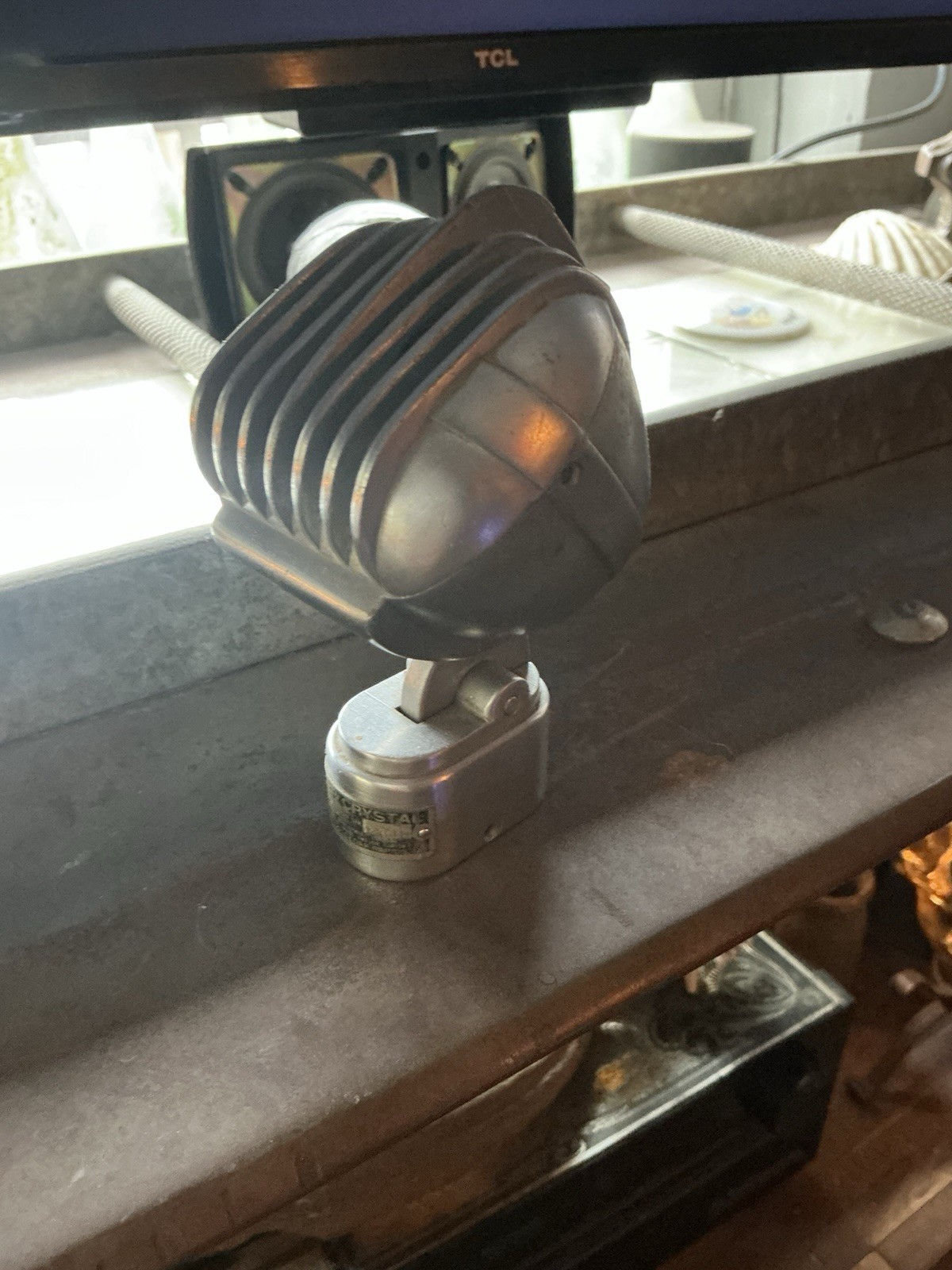 Antique Turner Crystal Microphone