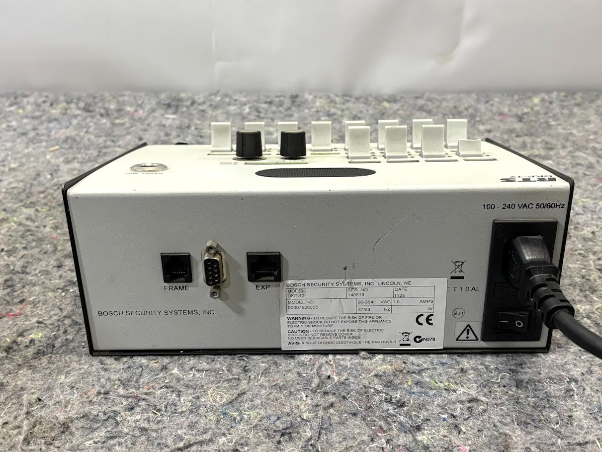 Telex RTS DKP-12 MCP 12-Position Desktop Matrix Key Panel Intercom System