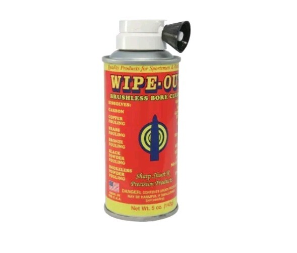 Wipe Out AREOSOL Bore Cleaner by Sharp Shoot "R" Used by World Class Shooters!
