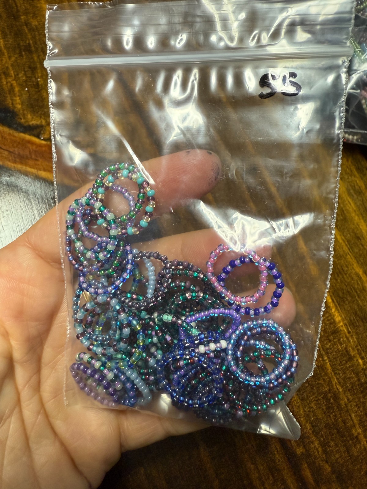 Stretchy Beaded Toe Rings - WHOLESALE!