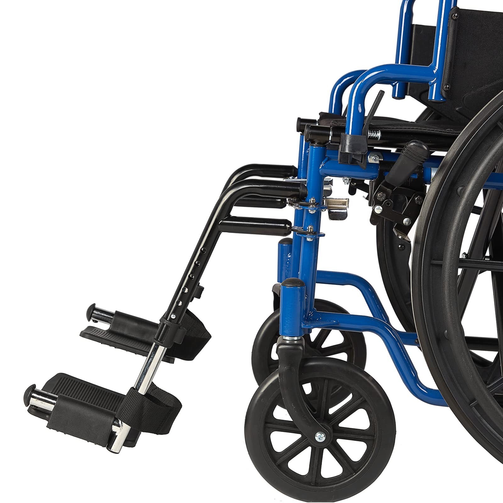 Wheelchair Elevating Legrests ，Composite Footplates Non-Padded Calf Suppo
