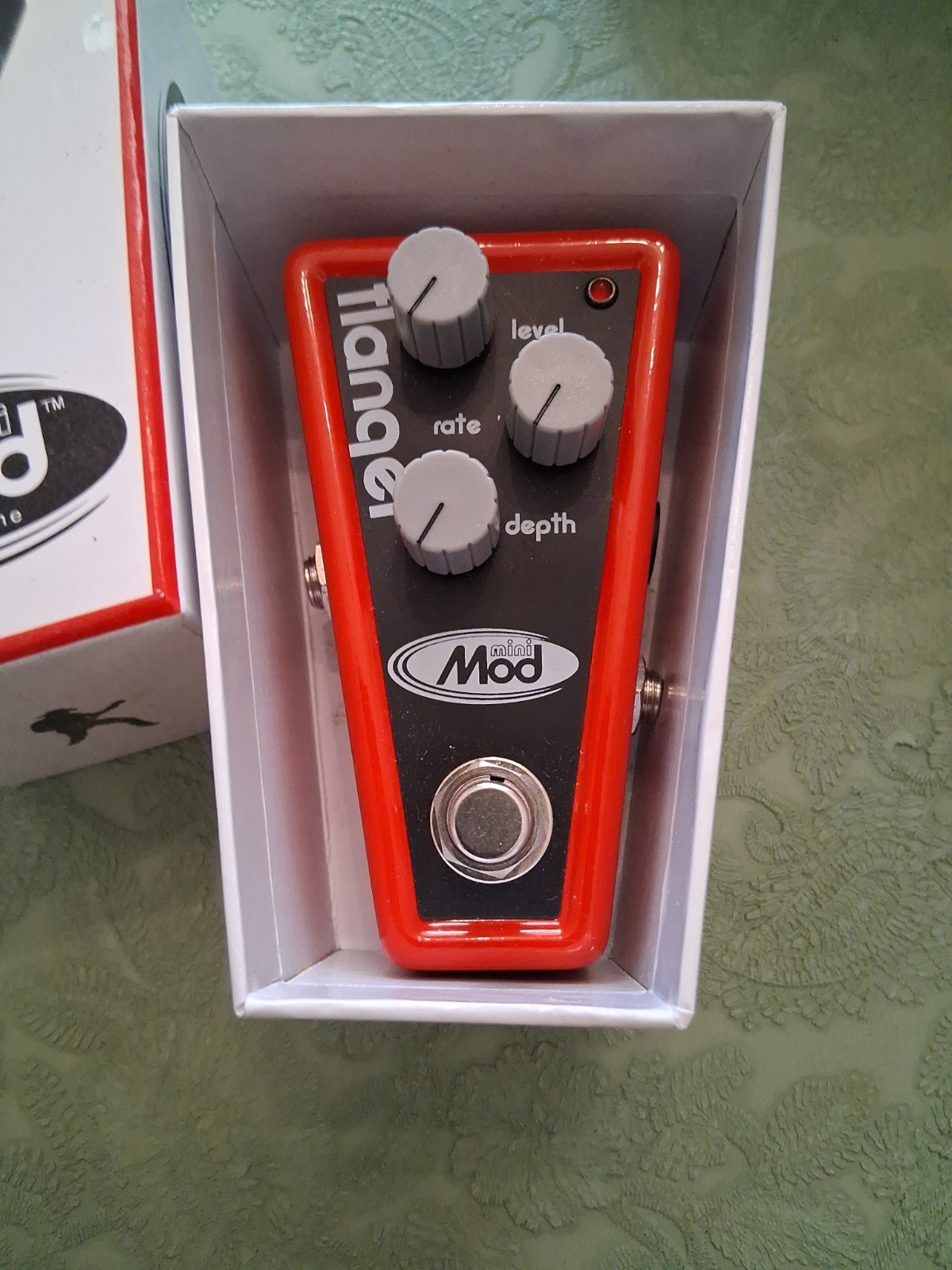 MODTONE Mini-Mod Flanger Guitar Effect Pedal Used Compact True Bypass TESTED