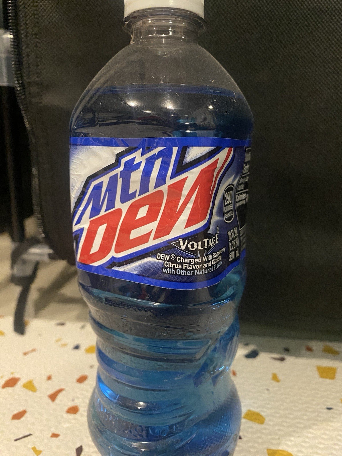 Mountain Dew Voltage Full Unopened Bottle