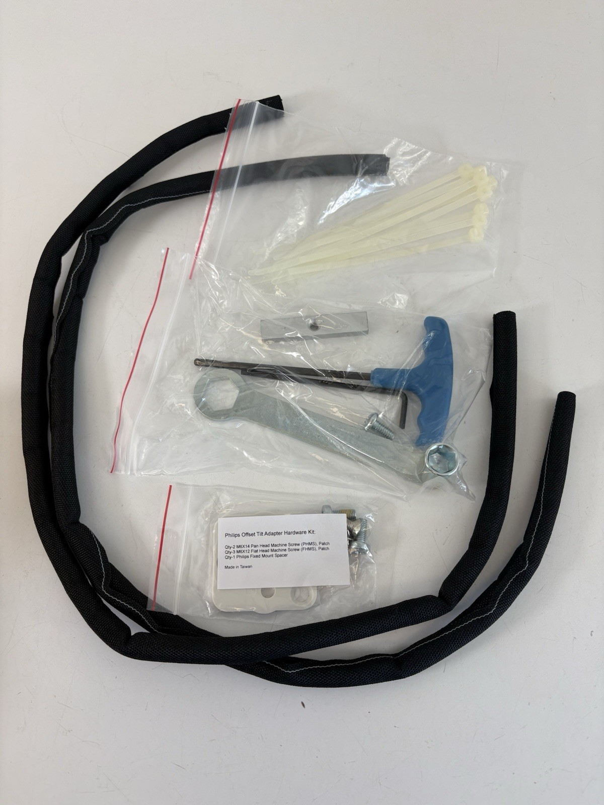 GCX WS-0011-78B Hardware Kit, Channel Mount, VHM-P/-PL, For Philips Table-Top
