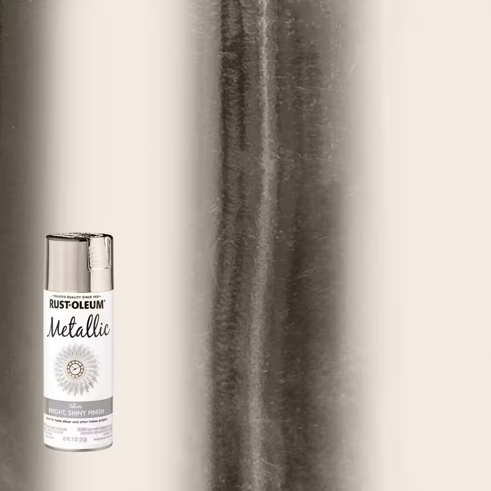 11 Oz. Metallic Silver Spray Paint (6-Pack)
