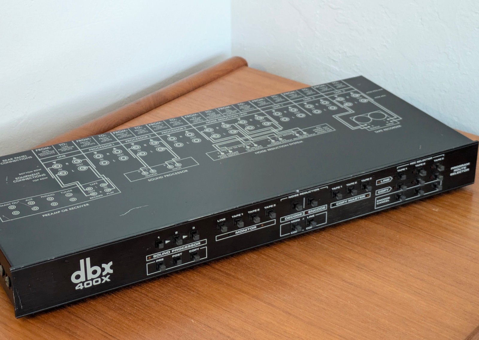 DBX 400X Active Program Route Selector