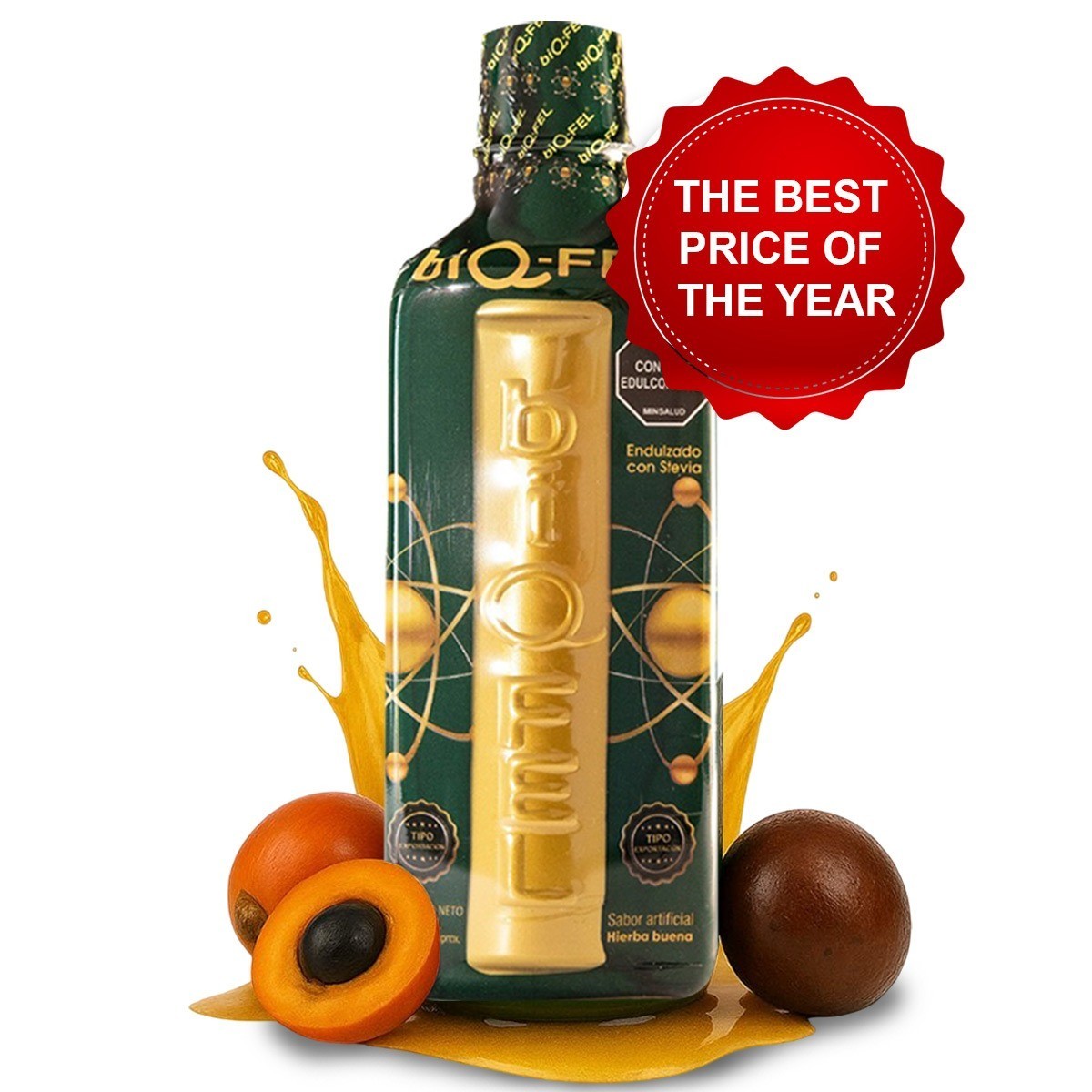 BIQ-FEL Natural Energy Booster – Biqfel Chontaduro, Borojo & Guarana - 500ml