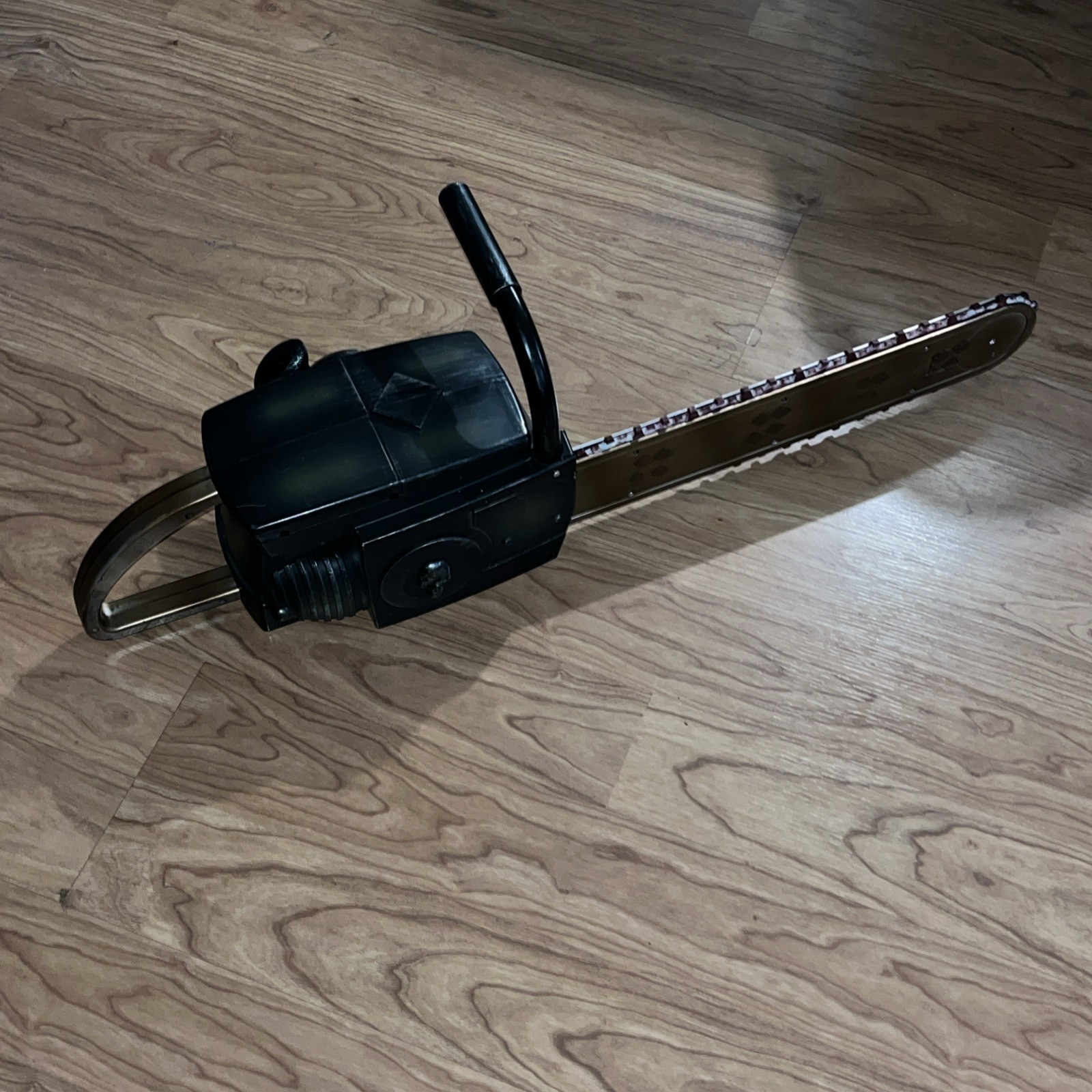 Gemmy Leatherface Chainsaw Sound Animated 29” Movement Prop Halloween WORKS!