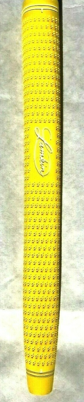 1 NEW Lamkin Crossline MEGA PADDLE Putter Grip - YELLOW