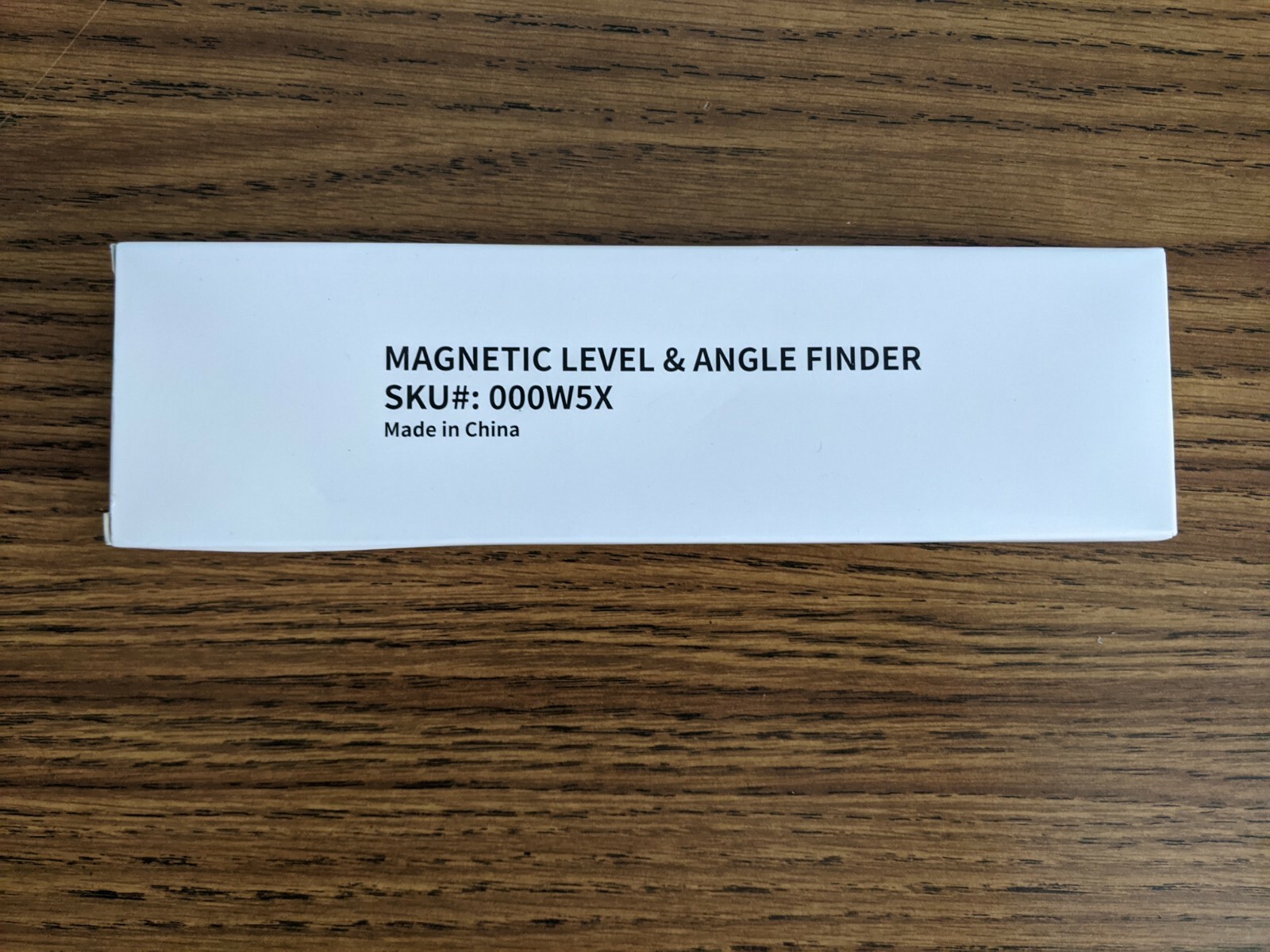 Magnetic Level And Angle Finder