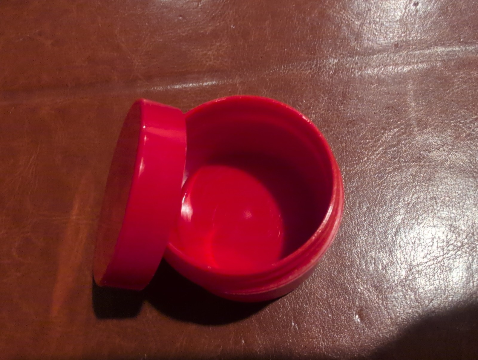 LOT OF FIFTY (50) 2 Oz Red Jars With Lids
