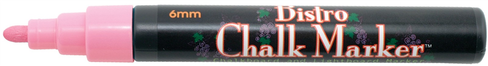 Uchida Bistro Chalk Marker 6mm Bullet Tip-Fluorescent Pink