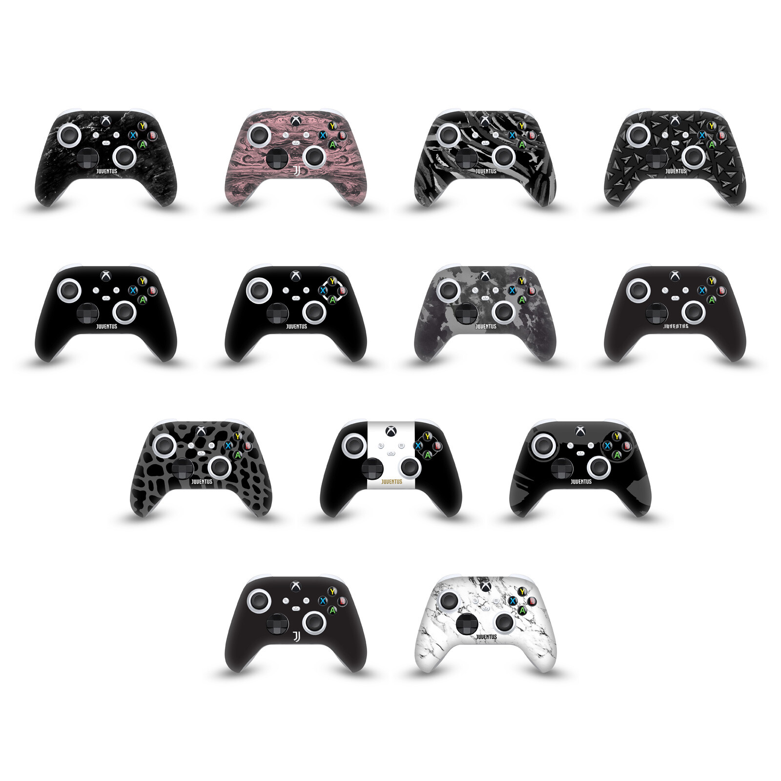 JUVENTUS FOOTBALL CLUB ART VINYL SKIN FOR XBOX SERIES X / SERIES S CONTROLLER