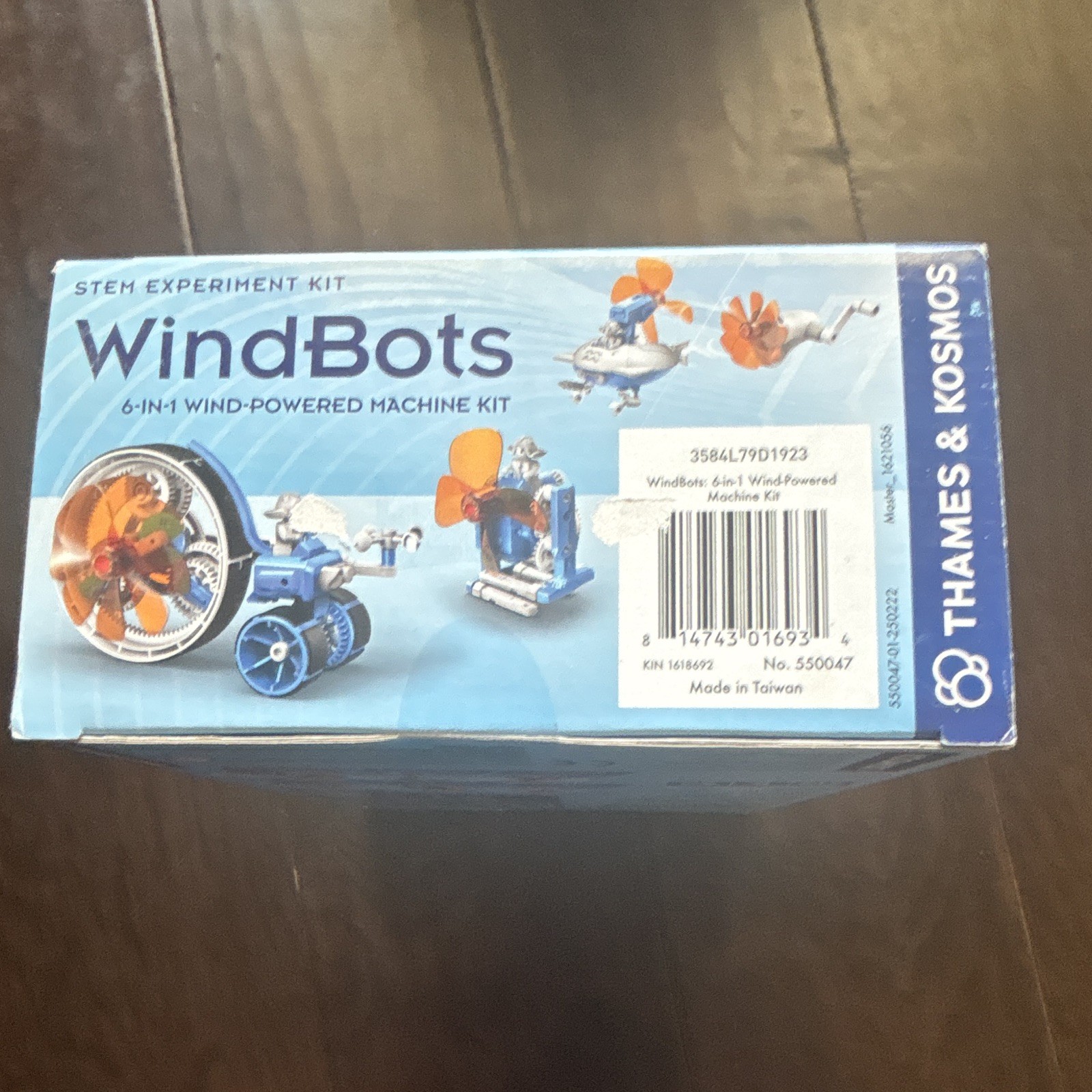 Thames & Kosmos WindBots 6-in-1 Wind-Powered Machine STEM Kit 8+ 550047