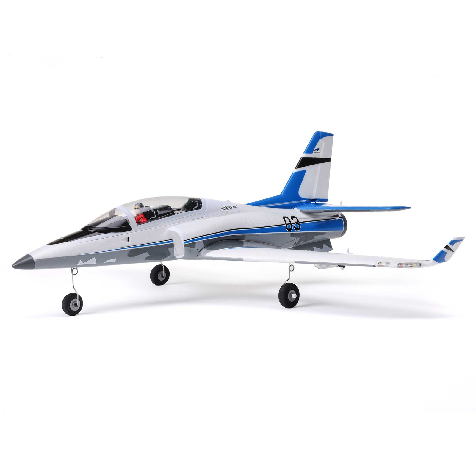 E flite Viper 30mm EDF Jet BNF Basic with SAFE and AS3X EFLU17750 RC Sport