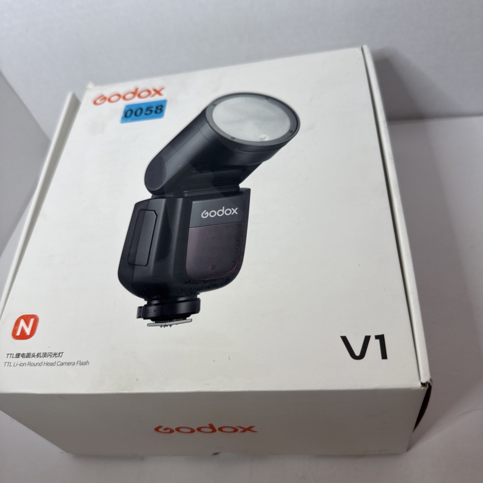 Godox V1 N Professional Camera Flash Speedlite Speedlight Round Head