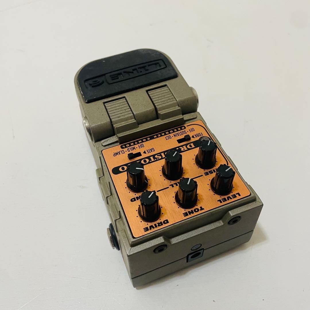 Line 6 Dr. Distorto Guitar Effects Pedal Used Distortion Effect Amp Simulator