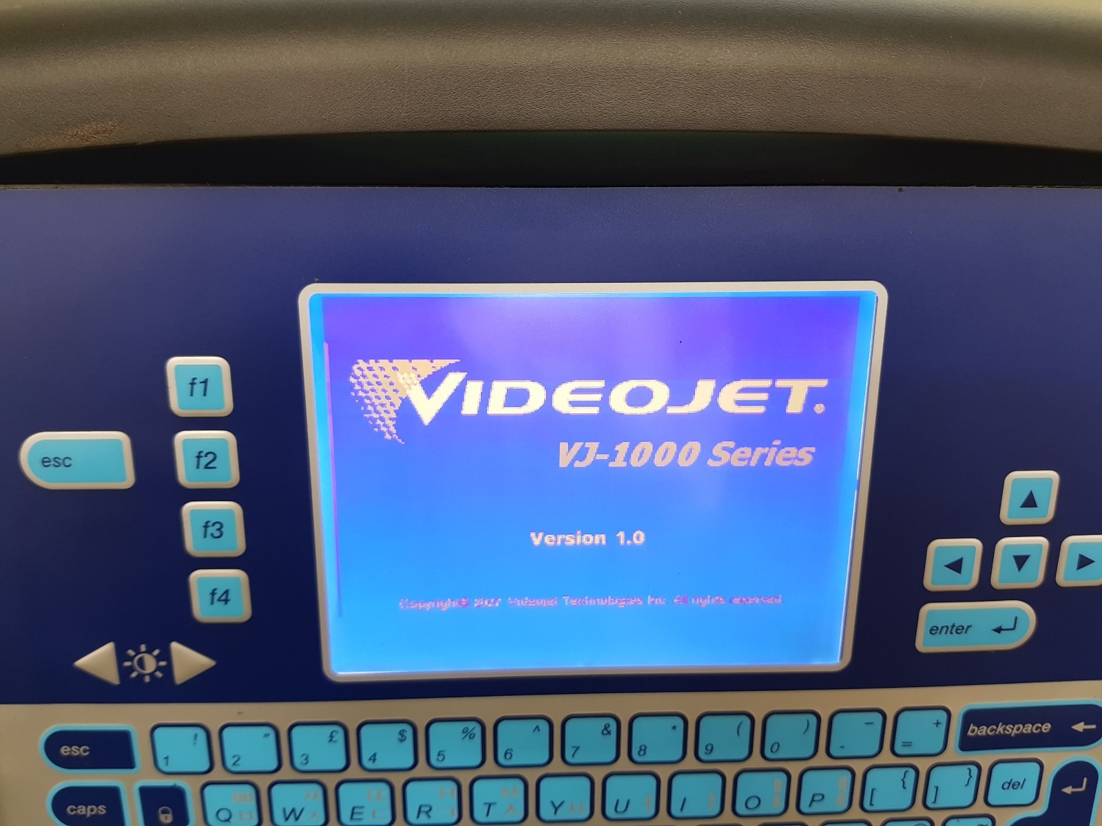 VIDEOJET INDUSTRIAL INKJET PRINTER MODEL 1610