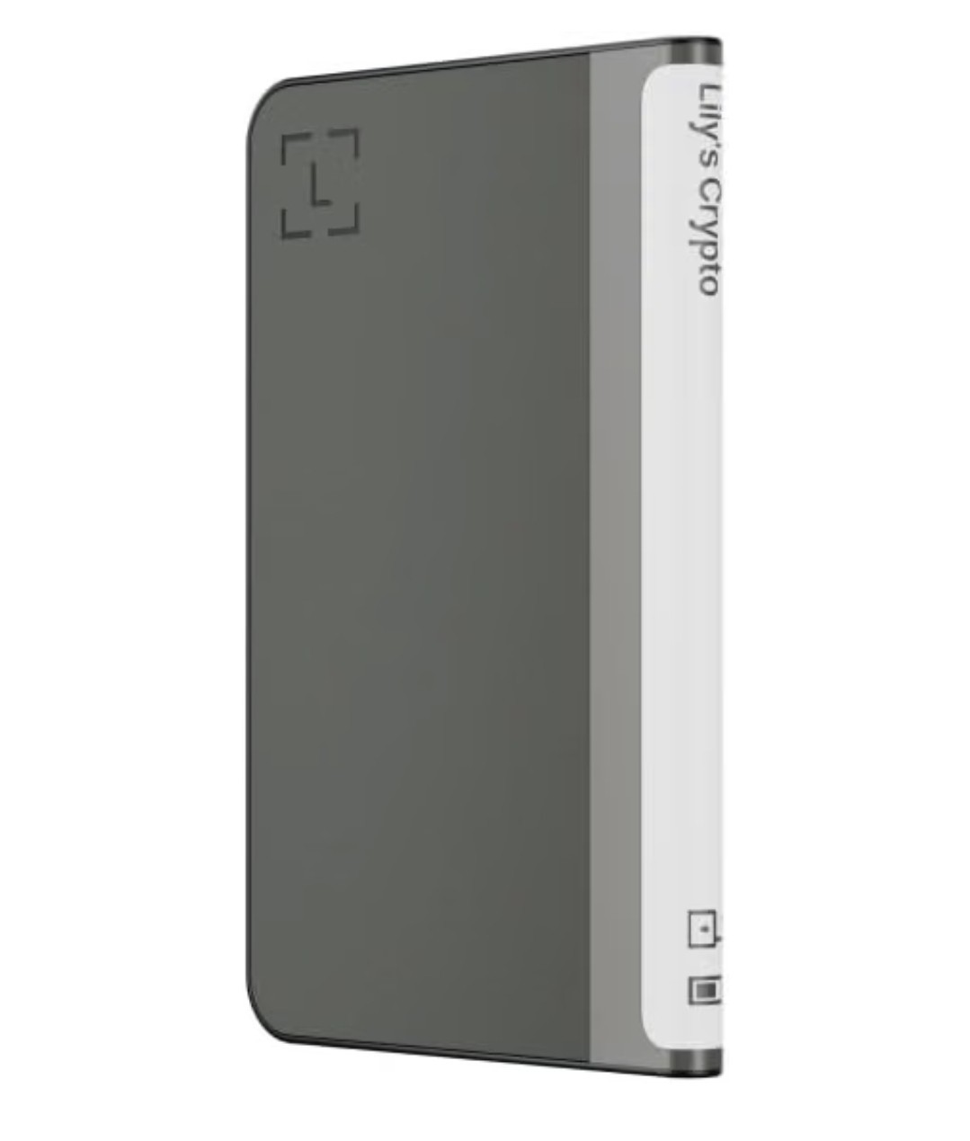Ledger - Stax Crypto Hardware Wallet with Folio - Curved E Ink Touch Screen