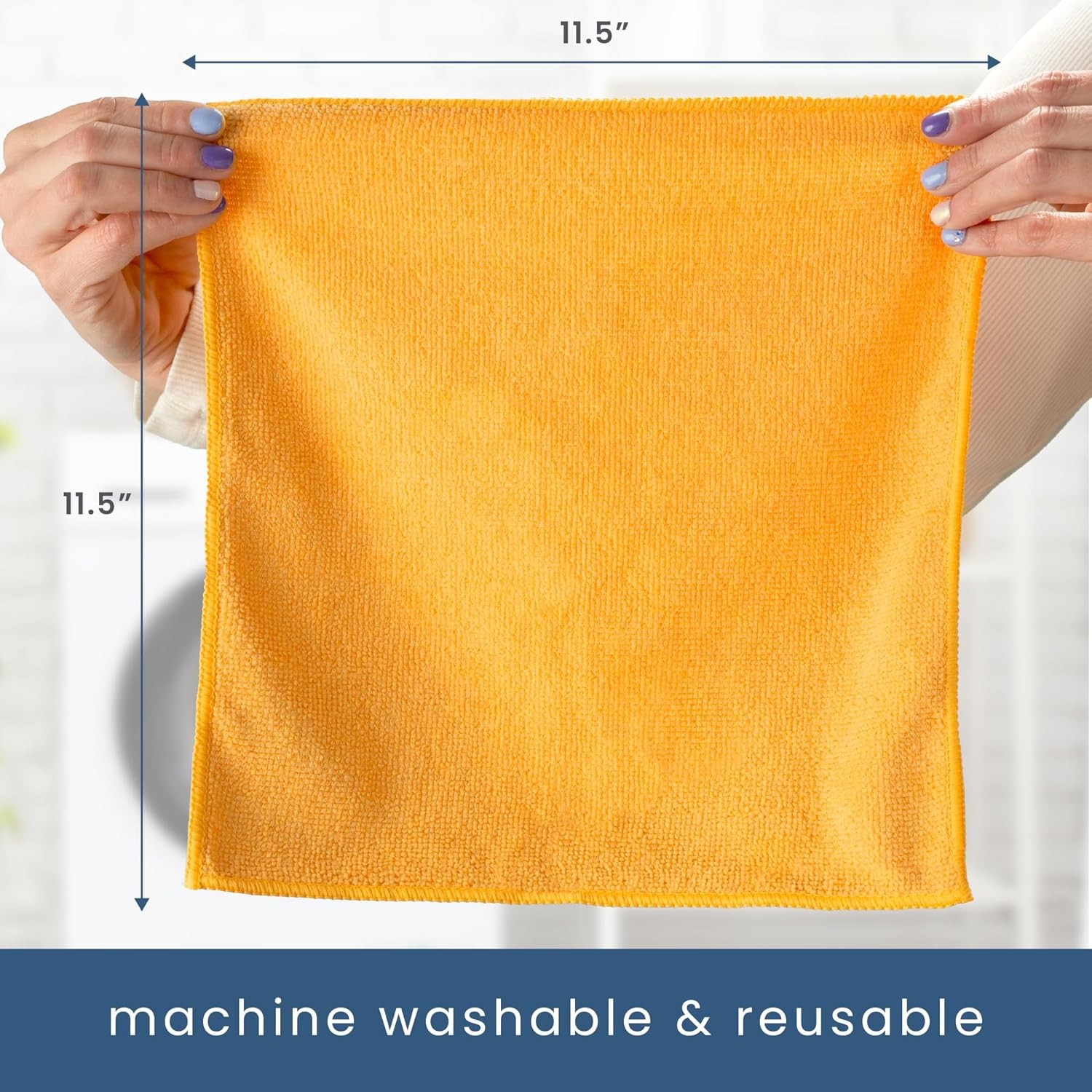 150 Pack Microfiber Cleaning Cloth, Bulk Towels Home,Reusable Microfiber Towels